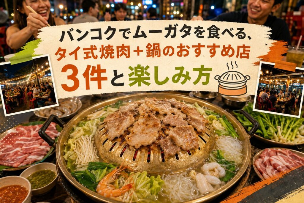 バンコクでムーガタを食べる、タイ式焼肉＋鍋のおすすめ店3軒と楽しみ方